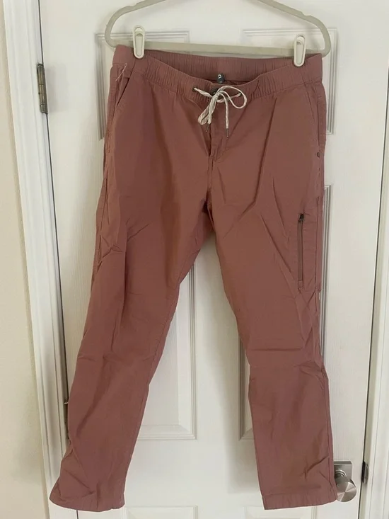 Vuori Dusty Rose Rip Stop Pants - Picture 2 of 5